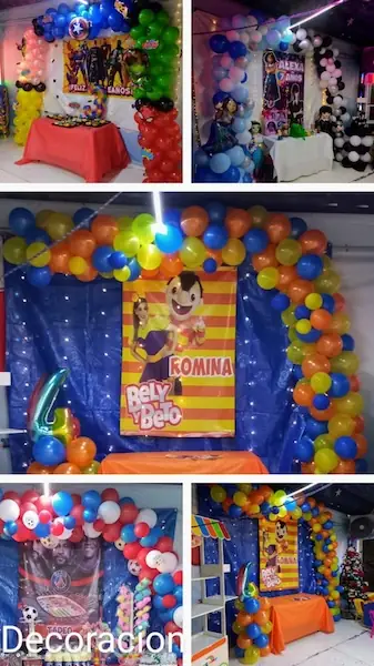 Galería de Fotos del Salón de Fiestas Infantiles